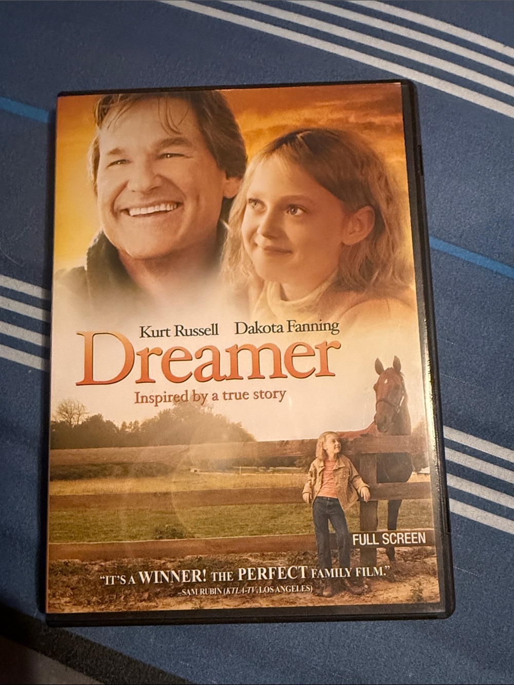 Dreamworks Dreamer DVD - Orange, Brown, White